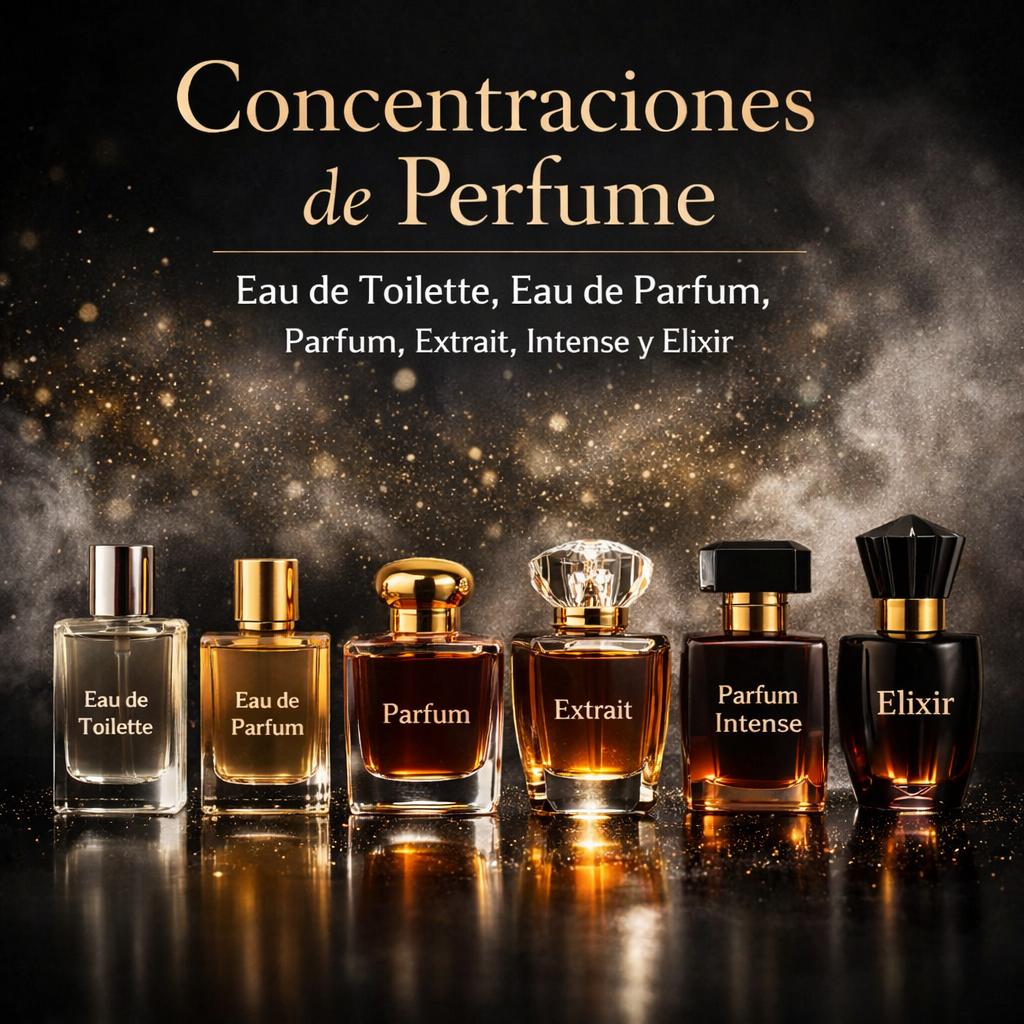 Perfume Concentrations Explained: EDT, EDP, Parfum, Extrait, Intense and Elixir