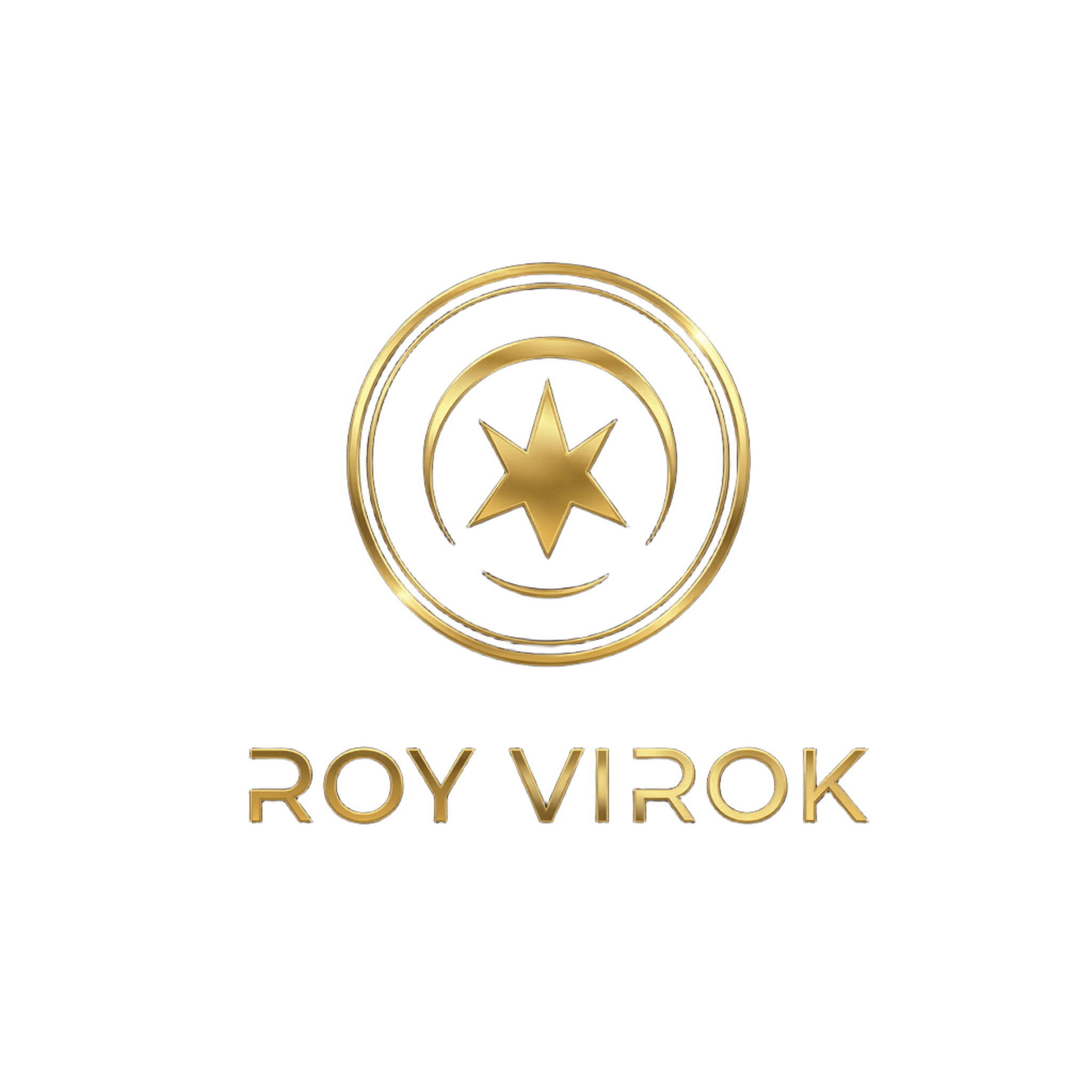 GOLD STAR EMBLEM AND ROY VIROK LOGO