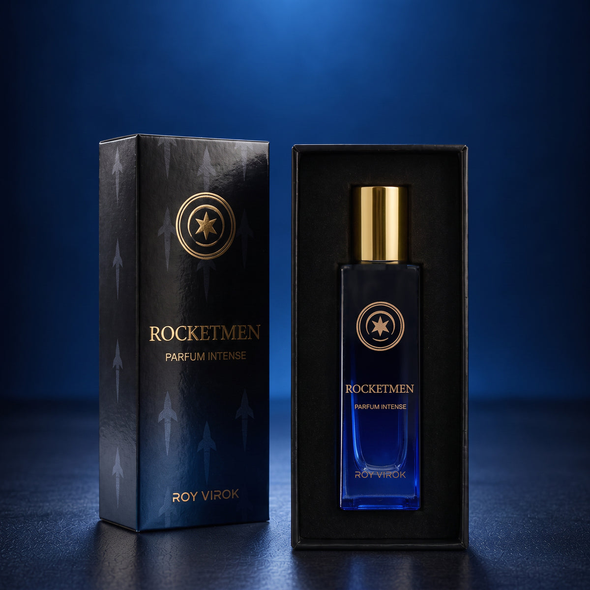 Premium Packaging Rocketmen 15 ml by Roy Virok