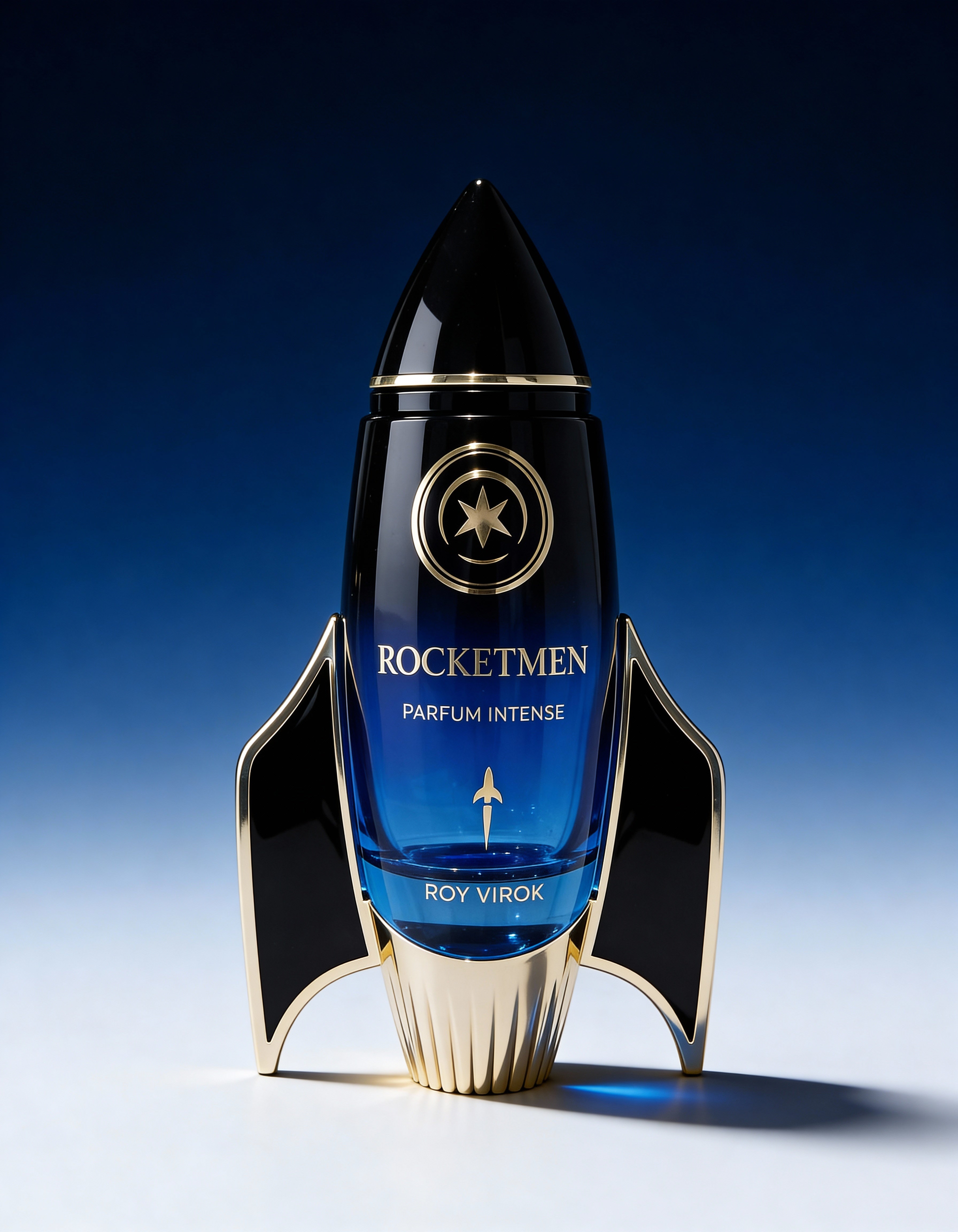 ROY VIROK ROCKETMEN luxury perfume 100 ml rocket bottle