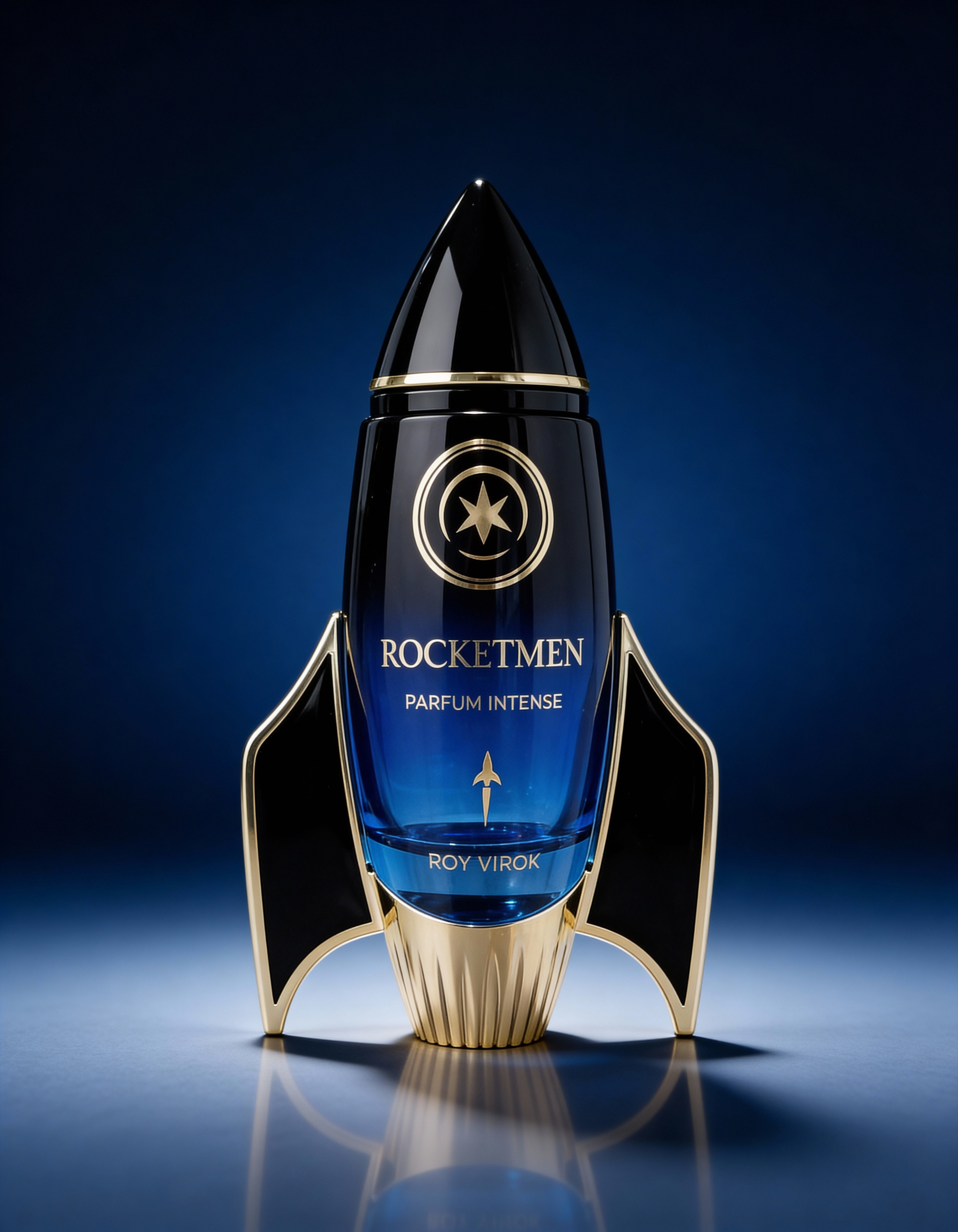 ROY VIROK ROCKETMEN luxury perfume 100 ml rocket bottle