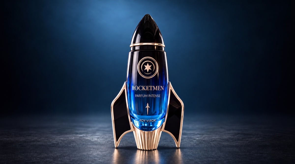 ROCKETMEN Parfum Intense premium fragrance design